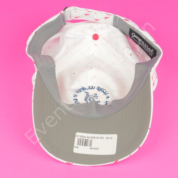 122nd US Open The Country Club Golf Hat Mens White Lobster Imperial New - Picture 8 of 8